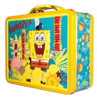 metal spongebob lunch box|spongebob lunchables.